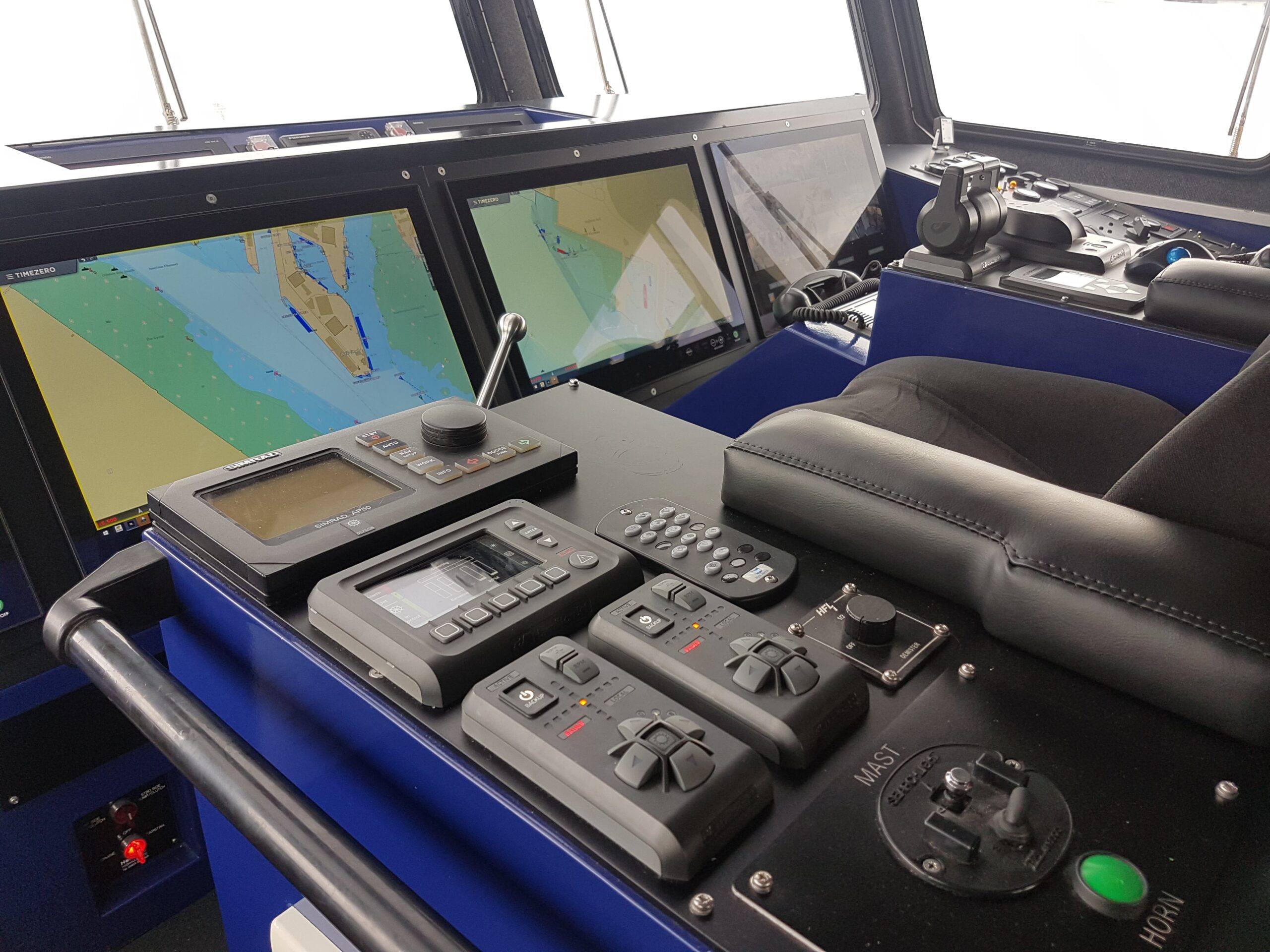 HamiltonJet Australia AVX Controls